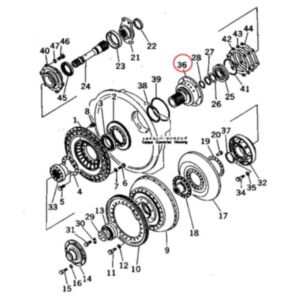 Buy Converter Shaft 154-13-52520 for Komatsu Dozer D85A-21 D85A-21A D85P-21 D85C-21 D85E-21 D85P-21A