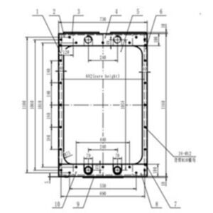 Cooling Radiator 11192942 111196425 15020893 11192942 11196422 for Volvo A35D A35E A40D A40E T450D online