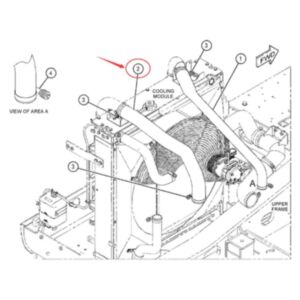 Cooling Hose 457-4097 for Caterpillar CAT 326D2 329D2 E329D2 330D2 Excavator C7.1 Engine online