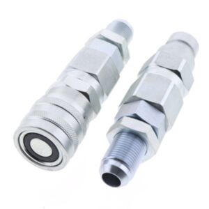 #10 JIC Thread 1/2&quot; Flat Face Hydraulic Quick Connect Coupler for New Holland LS140 LS150 LS160 LS170 LS180 LS185 LS190 online