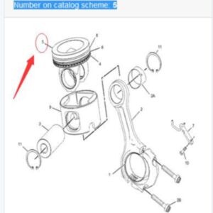 BUY Crown - Piston 238-2701 for Caterpillar CAT Excavator 330D LN Engine C-9 C9 in USA for sale