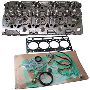 BUY Cylinder Head 1J860-03040 with Valves for Kubota V2003-M V2203-M V2403 In-Direct Injection Engine with Gasket Kit for sale