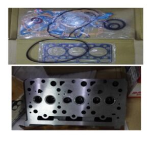 BUY Cylinder Head + Full Gasket Kit for Kubota D1503 Engine KX91-3 U35 R420 L2900 L3000 Excavator for sale