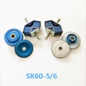 6PCS Engine Mounting Rubber Cushion Feet Bumper for Kobelco Excavator SK60-5 SK60-6 SK60-7 online