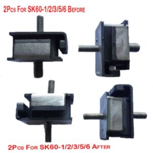 BUY For Kobelco SK60-1 SK60-3 Engine Mounting Rubber Cushion Feet Bumper for sale