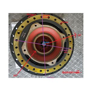 Excavator HITACHI Travel Motor Assy ZX650 ZX650-3 Speed Reducer 9254461 9254462 online