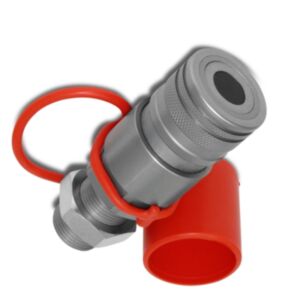 BUY Female Hydraulic Flat Face Quick Coupler KV11305 for John Deere 310G 310J 310K 410G 410J 410K 710G 710J 710K 315 317 313 240 for sale