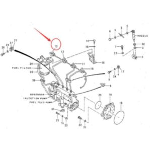 BUY For Caterpillar CAT Excavator 311 311B 312 312B Engine 3064 Pipe 5I-7876 Original for sale