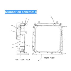 BUY For Caterpillar Excavator CAT 365B 365B II 365B L Engine 3196 Hydraulic Oil Cooler 162-6274 210-8120 for sale