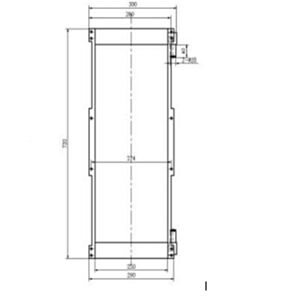 BUY For Caterpillar Excavator CAT 416E Hydraulic Oil Cooler for sale