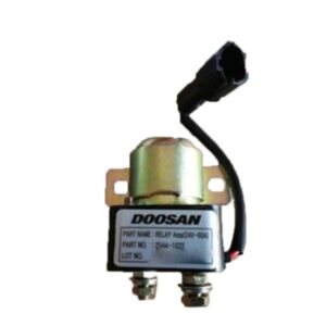 BUY For Doosan SOLAR 225LL 340LC-7 340LC-V 400LC-V 155LC-V 170LC-V 250LC-V 140W-V 160W-V Starter Relay 2544-1022 for sale