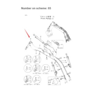 BUY For Hitachi Excavator EX200-2 EX200-3 Bucket Cylinder 4250225 for sale