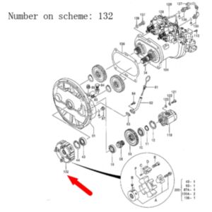 BUY For Hitachi Excavator ZX160LC-3 ZX180LC-3 ZX180LC-3-HCME Pump Coupling Assy 4669098 for sale