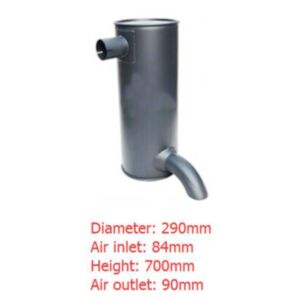 BUY For Hitachi Excavator ZX200-3 ZX210H-3 ZX225US-3 ZX270-3 Engine 4HK1 Muffler Silencer 4625214 for sale