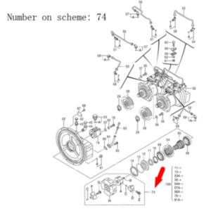 BUY For Hitachi Excavator ZX330-3 ZX330LC-5G ZX350-3-AMS ZX350H-3 ZX350H-5G Pump Coupling Assy 4646893 for sale