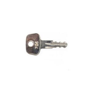 BUY For Hitachi Liebherr J2 Heavy Equipment Fuel Cap Lock Key 706 for sale