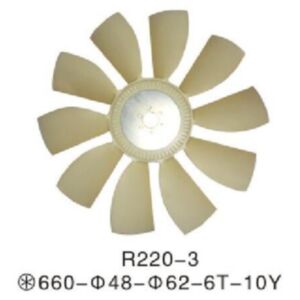 BUY For Hyundai Excavator R220-3 Fan Blade for sale