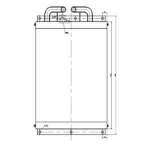 BUY For Hyundai Excavator R455LC-7 Hydraulic Oil Cooler for sale