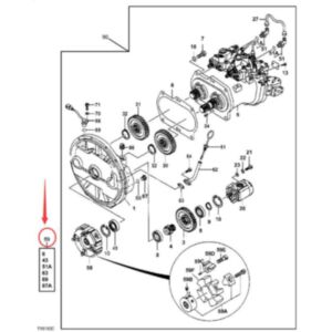 BUY For John Deere 180 190DW 210 2054 2554 270LC 190GW 160DLC 160GLC Transmission Seal Kit 4451036 for sale