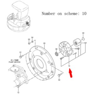 BUY For John Deere Excavator 50ZTS Coupling Assy 4393115  for sale