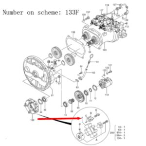 BUY For John Deere Logger 2054 Pump Coupling 4654760 for sale