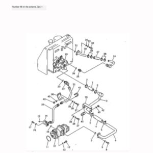 BUY For Komatsu Bulldozer D40AM-3 D40F-3 D40P-3 D40A-5 D40A-3 Hydraulic Pump 705-52-21000 for sale