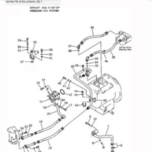 BUY For Komatsu Bulldozer D41S-3 D41Q-3 D41P-5 D41P-3 Steering Pump 705-12-32010 for sale