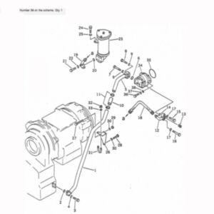 BUY For Komatsu Crane LW160-1 LW200L-1 Steering Pump 705-12-29010 for sale