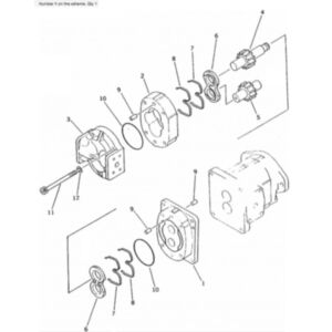 BUY For Komatsu Dump Truck HD205-3 Hydraulic Pump 705-52-22000 for sale