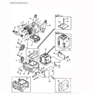 BUY For Komatsu Dump Truck HD465-3 HD465-2 Hydraulic Pump 705-12-40010 for sale
