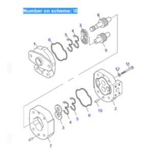 BUY For Komatsu Excavator PC110R-1 PC75UD-3 PC75US-3 PC75UU-3 PC95R-2 PW110R-1 PW95R-2 Gear Pump 705-22-30150 for sale
