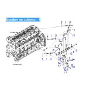 BUY For Komatsu Excavator PC160LC-8 PC200-8 PC220-8 PC228US-8 PC270-8 Injector Connector 6754-71-5510 for sale