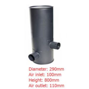 BUY For Komatsu Excavator PC300-7 PC350-7 PC360-7 Engine SAA6D114E-2A Muffler Silencer 6743-11-5720 for sale