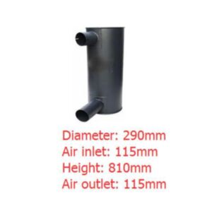 BUY For Komatsu Excavator PC400 PC400-5 PC410-5 Engine S6D125 Muffler Silencer 6151-13-5720 for sale