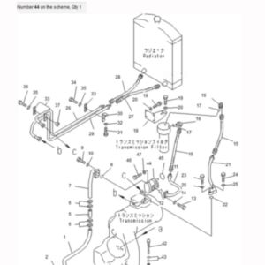BUY For Komatsu Grader GD511A-1 GD521A-1 GD611A-1 Transmission Pump 23A-60-11200 for sale