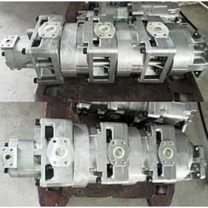 BUY For Komatsu Wheel Loader WA200-6 WA200PZ-6 Hydraulic Gear Pump 705-56-26090 for sale