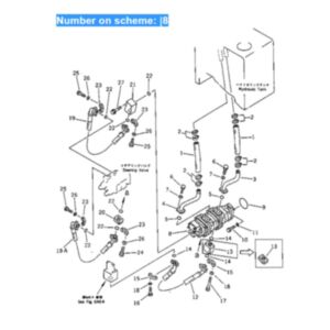 BUY For Komatsu Wheel Loader WA300-1 Hydraulic Gear Pump 705-55-34090 705-55-34110 for sale