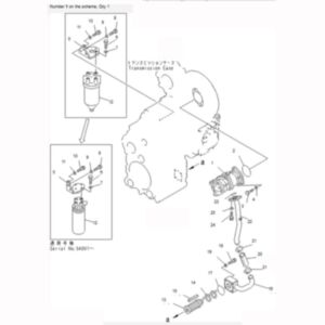 BUY For Komatsu Wheel Loader WA320-3 WA300-3A WA320-3MC Hydraulic Pump 705-51-20480 for sale