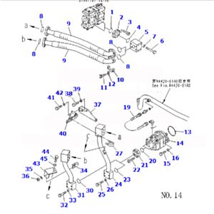 BUY For Komatsu Wheel Loader WA600-1 WA600-3 WA700-1 WA700-3 Emergency Steering Pump 704-30-42140 704-30-42110 for sale