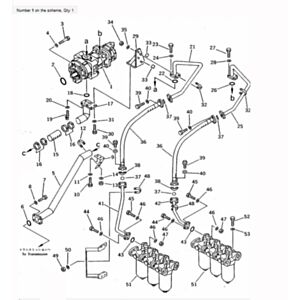 BUY For Komatsu Wheel Loader WA800-1 WA800-2 WA900-1LC Hydraulic Pump 705-58-43010 for sale