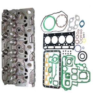 BUY For Kubota V2203 V2203E Complete Cylinder Head+Full Gasket Kit Fits Bobcat Excavator 753 763 773 for sale