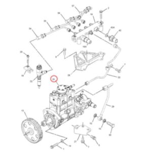 Buy Fuel Injection Pump 324-0532 for Caterpillar CAT Engine C4.4 C6.6 Excavator M313D M315D M315D2 M317D2 Backhoe Loader 450E 420E 430E