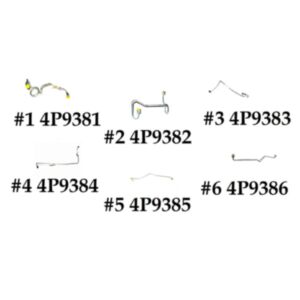 Fuel Line Kit 4P9381 4P9382 4P9383 4P9384 4P9385 4P9386 for Caterpillar CAT Engine 3306 Excavator 235C 330L E300B online