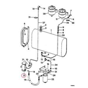 Fuel Pump AR65058 AR67543 AZ27951 for John Deere 644B 646 743A 743 646 1032 1055 1065 1072 925 932 952 955 965 975 985
