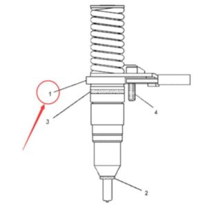 Fuel Injector 1071232 for Caterpillar CAT 3116 Engine online