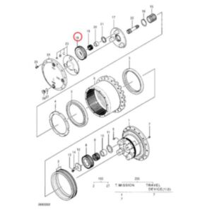 Buy Gear 0693012 for Hitachi Excavator EX150LC-5