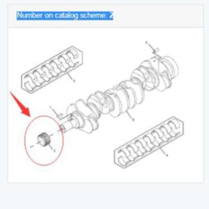 BUY Crankshaft Gear 2767391 for Caterpillar CAT 320D GC 320D2 323D M316D M318D M322D C6.6 C7.1 for sale