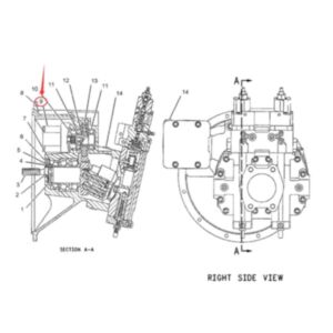 Gear Pump 5I-4407 for Caterpillar CAT 330 330L 330LN Excavator 3306 Engine online