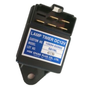 Glow Plug Lamp Timer 12V 15694-65992 S81NL SN1NL 4 Wiring Terminals for Kubota V2203 Engine