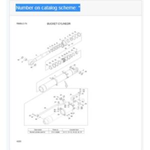 BUY HCE Bucket Cylinder Assy 31ND-61010 for Hyundai 7-Series Crawler Excavator R800LC-7A Original for sale